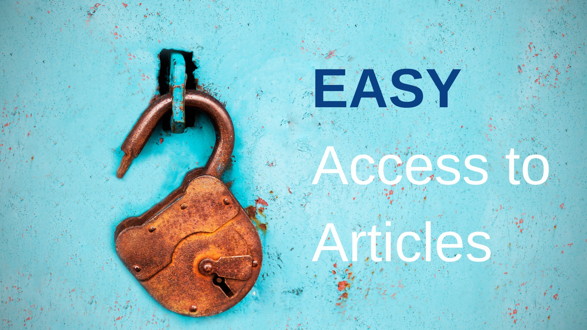 LibraryCRH on Twitter: "New Training Workshop - Easy Access to Articles 🥳  Learn how to gain easy access to full-text articles using LibKey Nomad. The  training workshop also covers how to access