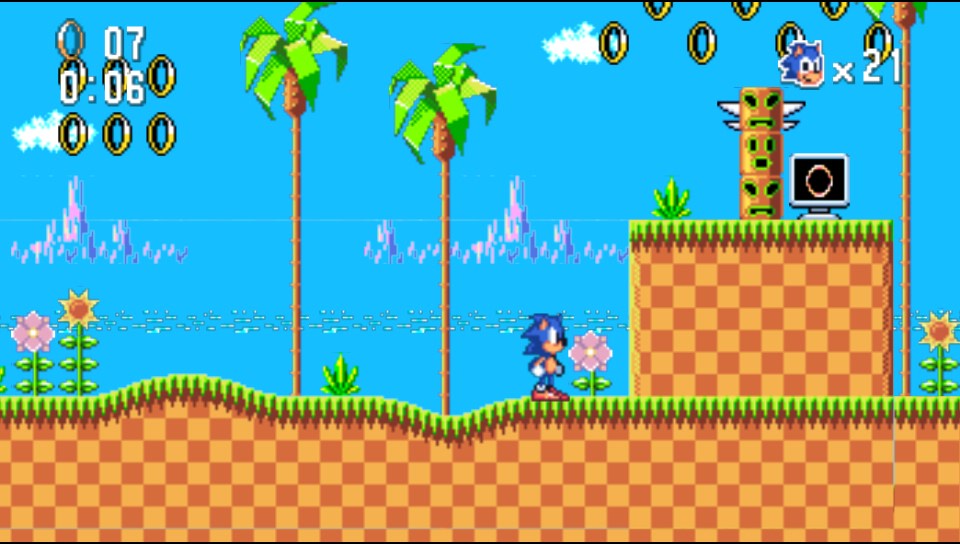 VitaDB on X: Sonic 1 SMS Remake v.1.0.0 by MDashK & Creative