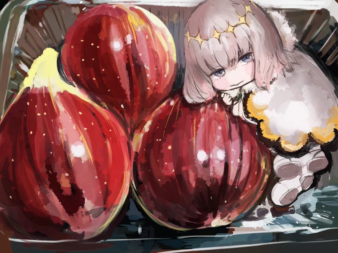 悠久の実モリモリ食べたもんね・・・オベロン・・・
#fgo 