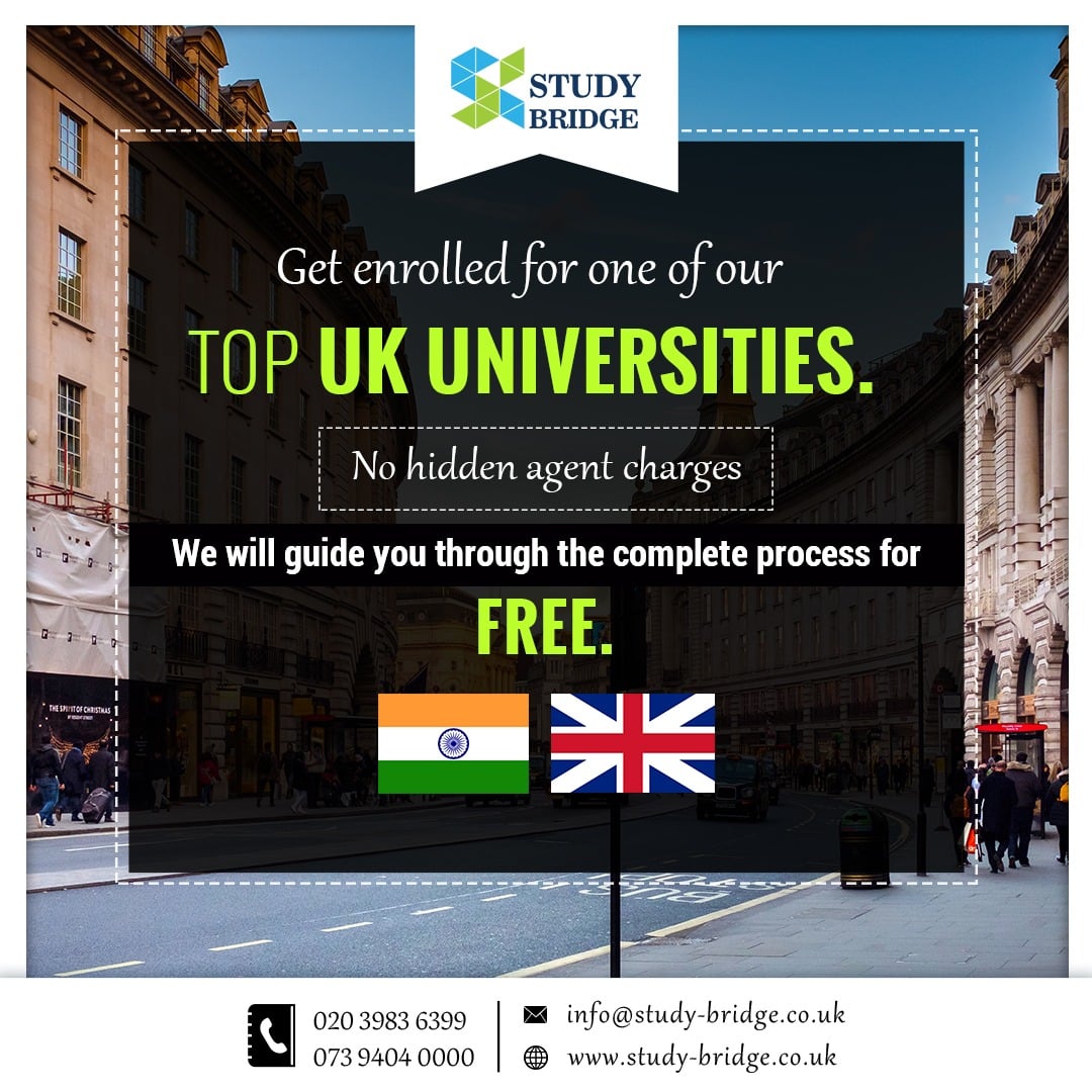 Planning for studies in the UK Universities?
Come and enrol in a University in the UK and feel the difference!
Visit website: study-bridge.co.uk

#studybridge #studyinuk #education #graduation #career #guidance #internationalcourses #college #university #studentfinance #uk