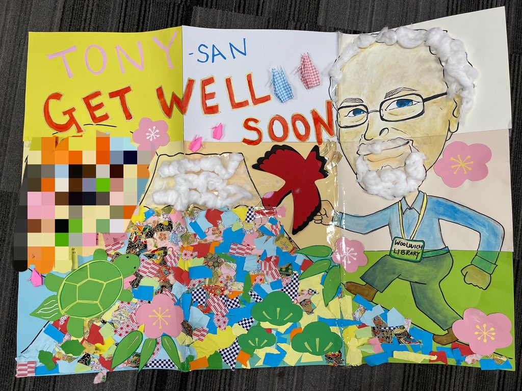 GreenwichLibs's tweet photo. Tony says Thank You for all the kind thoughts and best wishes for his recovery — he hopes to see you all soon for a 'lift the roof' Baby Rhyme Time! #ItsTonyTime #LoveLibraries #Community @Better_UK @Royal_Greenwich https://t.co/ulJi2Q0WqJ