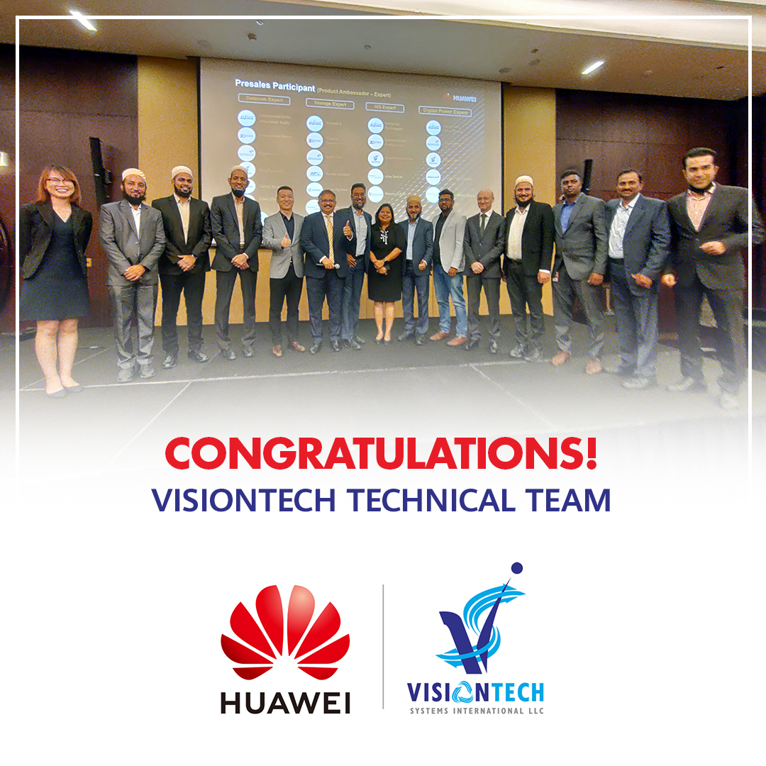 VisiontechDXB's tweet photo. @VisiontechDXB Team wins awards at Huawei PreSales Ambassador Event. It was an encouraging event for the Presales Team.
#visiontechdxb #awardwinning #presales #ambassador #technicalteam #huaweitechnologies #business #salespartner https://t.co/fwljpRp2Dm