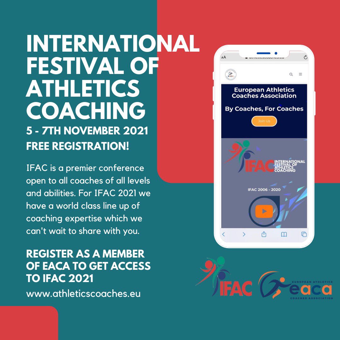 IfacEurope's tweet photo. It’s getting closer 👏🏼

Register for FREE for IFAC 2021 using the following link:

https://t.co/WNkw8zFOyG

5-7th November 2021

See you there 🤩 https://t.co/cfE47VOfn9
