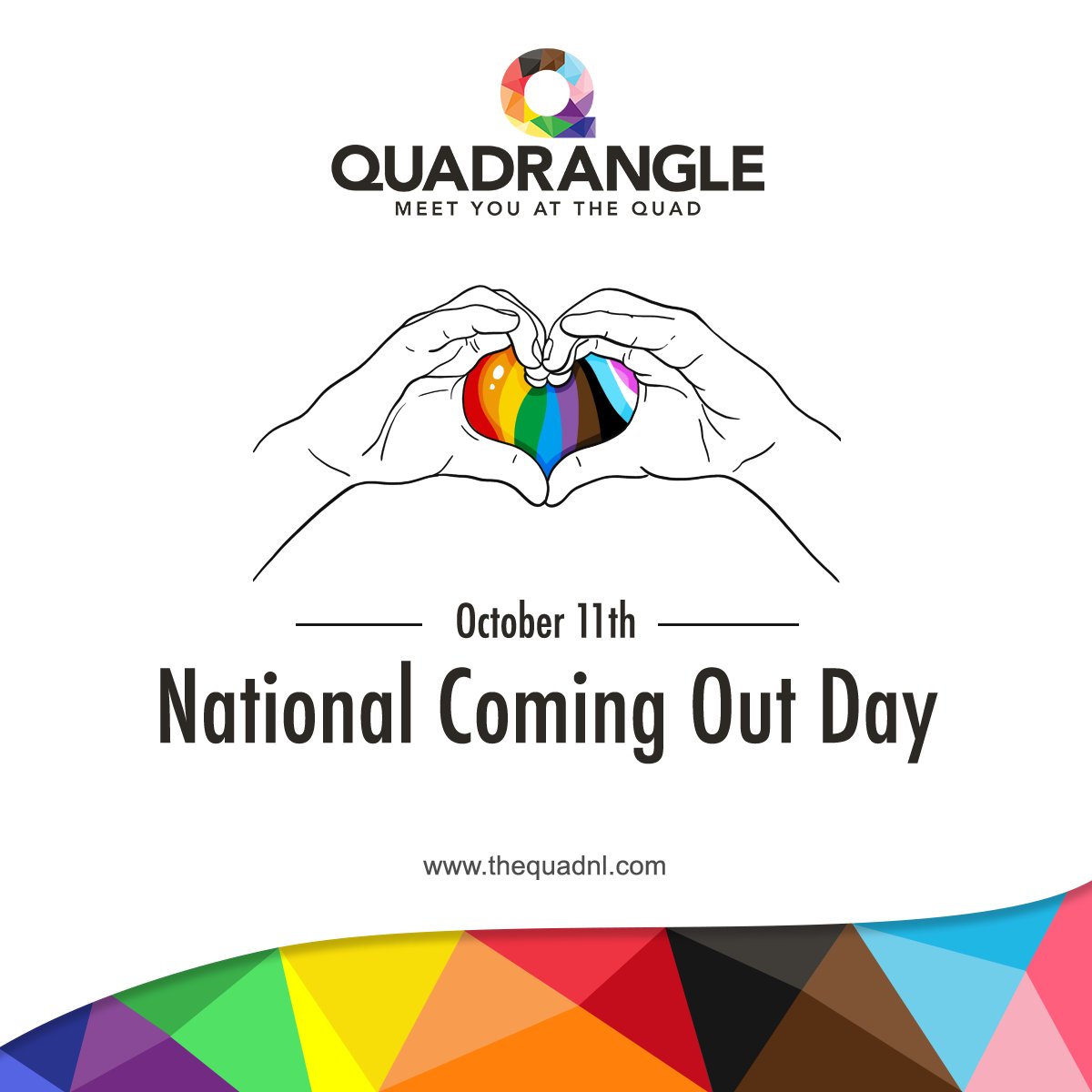⭐Today is National Coming Out Day⭐

An annual awareness day for 2SLGBTQIA+ people to celebrate their true selves &amp; support those not able to.

Safety is a big factor in having the privilege to be out,  one not everyone has. No matter where you are in your story we celebrate you
