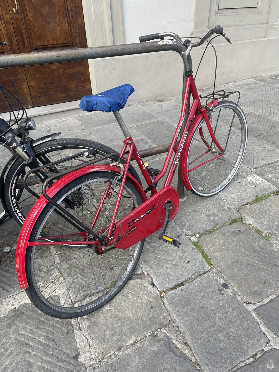 RutgersAlumniSC's tweet photo. Turns out Greg Sciano has a bike brand in Italy. He truly is a man of mystery and many talents. Let's ride us into a bowl #Rutgers #italy #firenze #coachschiano #rutgersfootball @GregSchiano @RFootball @RAANewBrunswick @rutgersalumni https://t.co/cHfeTZxwQX