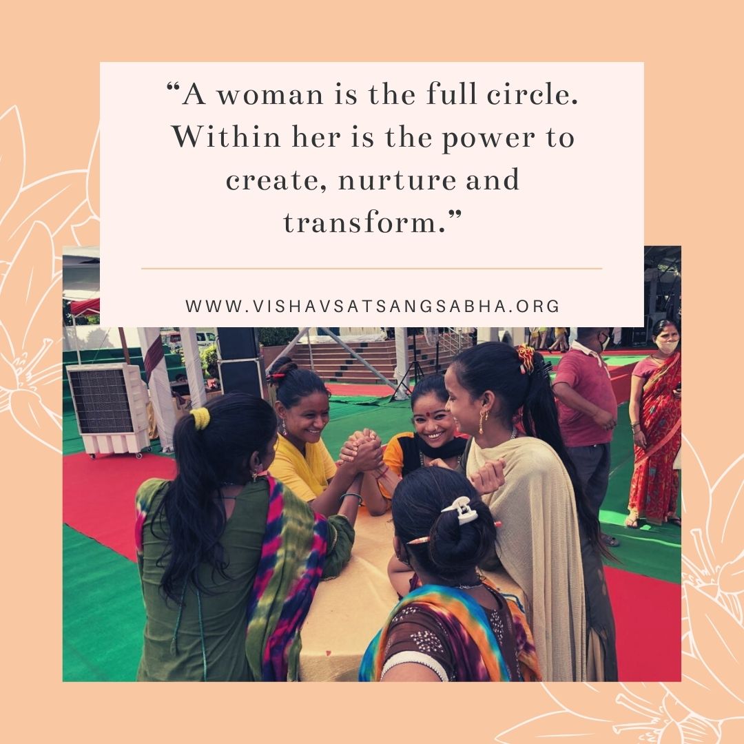 VSSBharat's tweet photo. #InternationalDayOfGirlChild #InternationalDayoftheGirlChild 

“A woman is the full circle. Within her is the power to create, nurture and transform.” https://t.co/GuFwTJtr6S