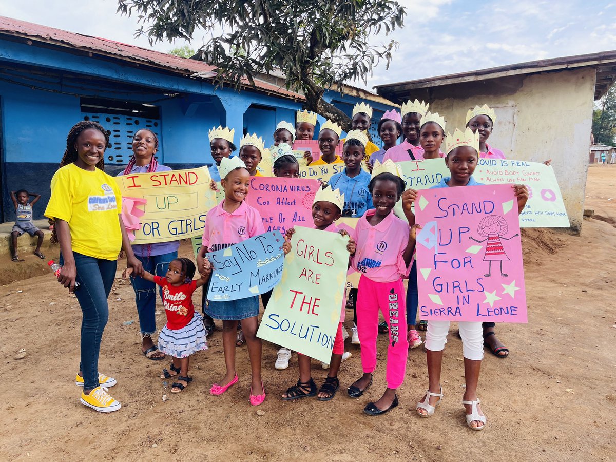 Mendetiti's tweet photo. #GirlsAreTheSolution #InternationalDayOfGirlChild #GlobalG.L.O.W Girls Club# Girls Ignite Change#Digital Generation - Our Generation#Child Welfare Society SL. @GlobalGirlsGLOW @APACovid_Child @NGOWGG @UNICEFSL https://t.co/iuLkCkQ3Nh
