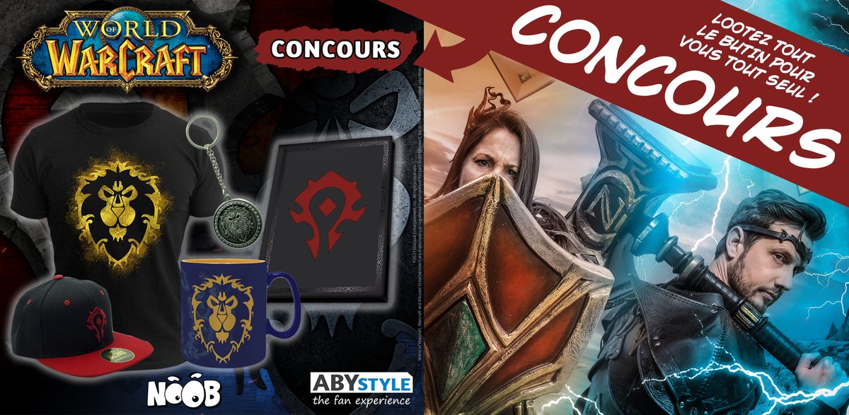 Olydri_Noob's tweet photo. Concours RT + FOLLOW @_ABYstyle et @Olydri_Noob pour remporter ce butin World of Warcraft pour vous tout seul. 👀 Le tirage au sort aura lieu lundi prochain (18 octobre). https://t.co/GDDghIBkTe