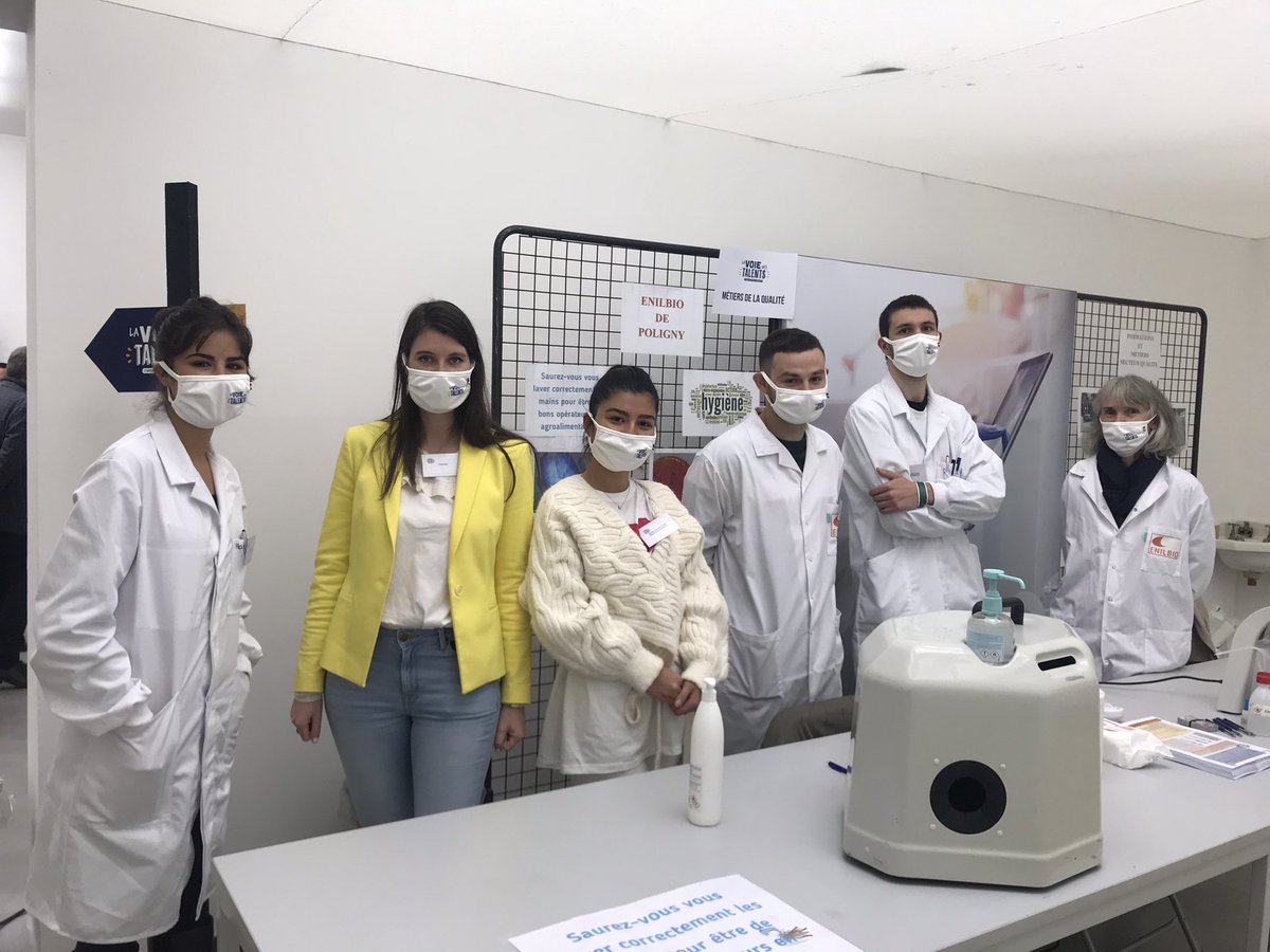 Lancement du salon La Voie des talents. Une opportunité pour les collégiens, les lycéens et les demandeurs d’emplois de découvrir les métiers de l’#IAA avec Creativ’ <a href="/cci21/">cici</a> <a href="/bfc_region/">Région Bourgogne-Franche-Comté</a> <a href="/UMIH_France/">UMIH</a> <a href="/GPPR_BFC/">Les Produits Gourmands de Bourgogne Franche-Comté</a> et le Campus des métiers et des qualifications