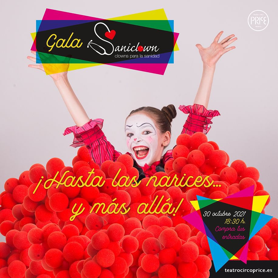 Saniclown's tweet photo. Nuestra cita anual en el @circoprice se ha hecho esperar por lo que sabemos y ahora estamos #comolocos por celebrar nuestra Gala Saniclown, saca tus entradas y comparte. Eres nuestra mejor difusión, la solidaria ¡gracias, gracias! ¡Os esperamos! https://t.co/0YYIYLQZRb