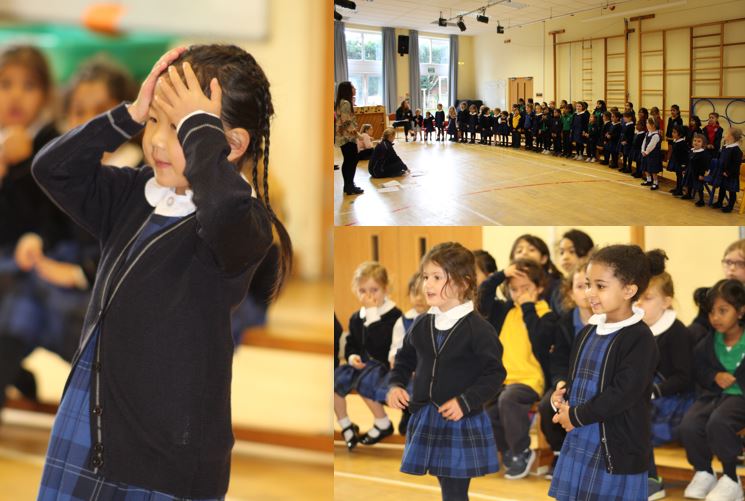StMarysSchoolGX's tweet photo. Girls in Prep have been practising really hard for their Harvest Celebration on Thursday and can't wait to share it with you! @StMarysGXPrep https://t.co/9EMBWyYcvd
