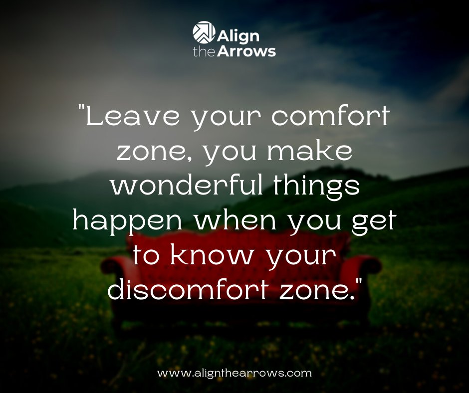 I find we're quite happy to learn on our own terms, but real development can come from venturing into the unknown and immersing yourself out of your comfort zone.

Leave your comfort zone, get to know your discomfort zone.

 #businesscoaches  #businesstips  #businesstrategy