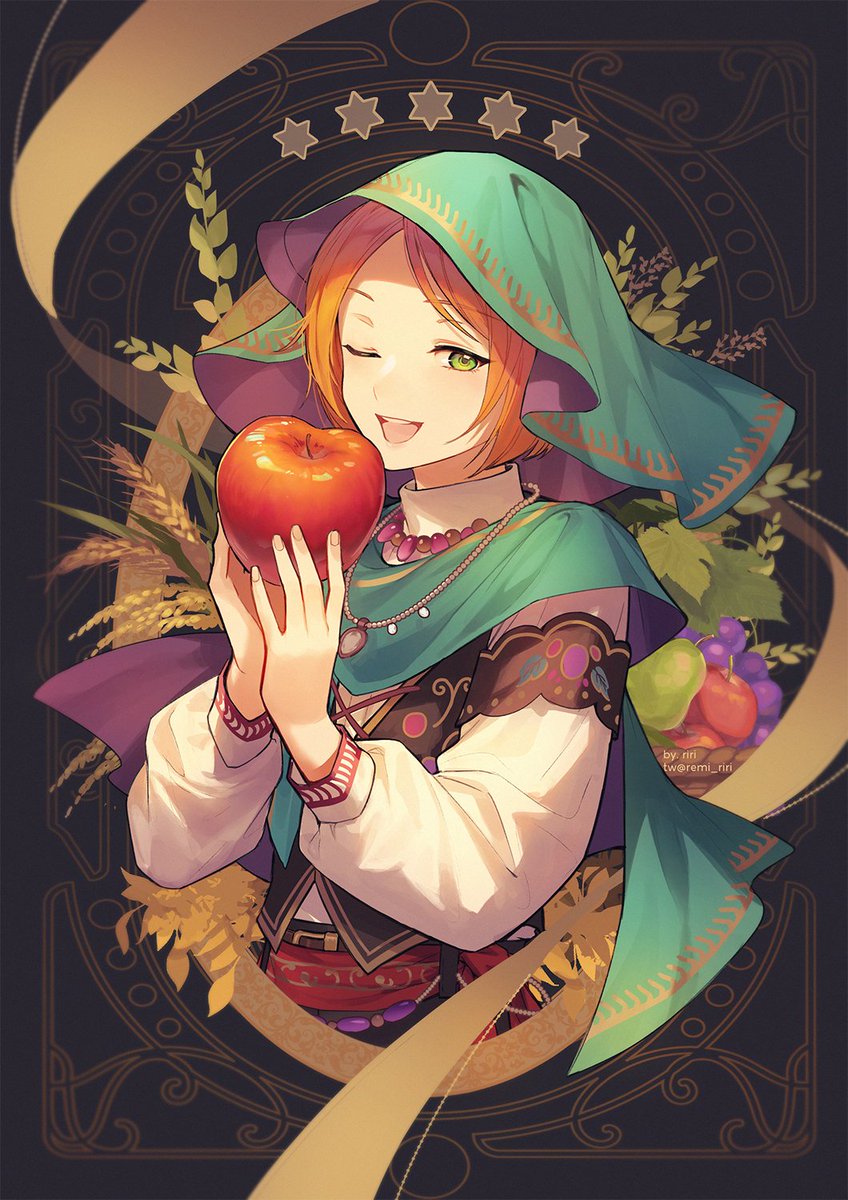 「🍎 」|ririのイラスト