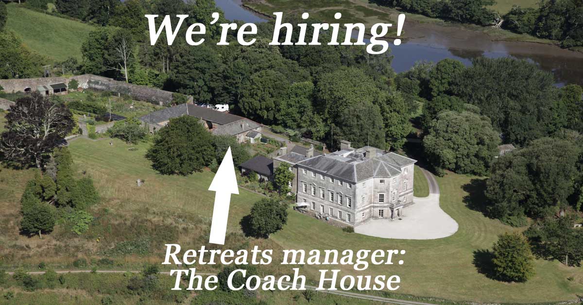 We're HIRING!

We're looking for a manager for our new #retreat #venue <a href="/SharphamTrust/">The Sharpham Trust</a> 

INFO/APPLY HERE: sharphamtrust.org/jobs

#SharphamTrust #Totnes #Devonjobs #jobs #vacancy