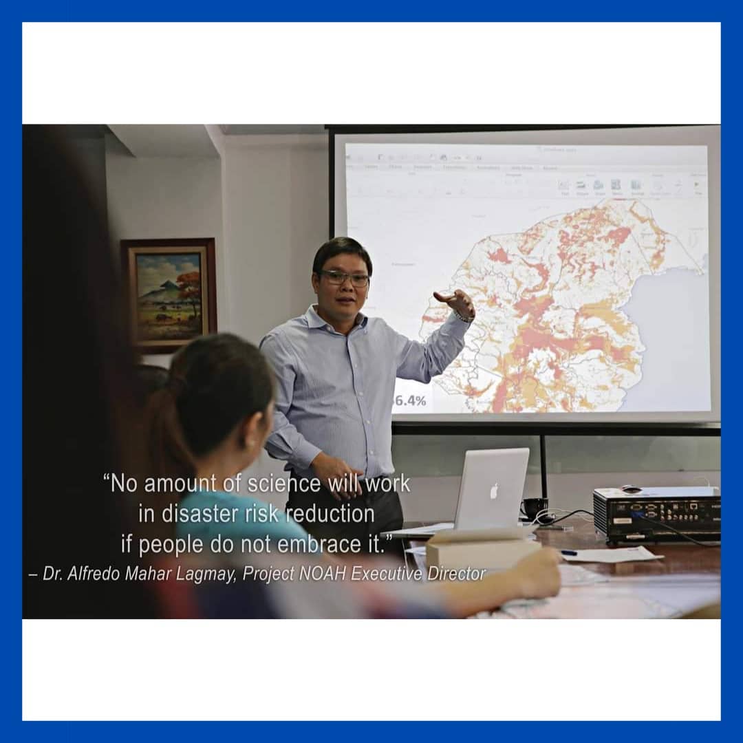 cambridgefilsoc's tweet photo. Congrats to CUFS alumnus Dr. Mahar Lagmay @nababaha on the recent launch of the revamped Project NOAH website. It is the main disaster risk reduction and management programme in the Philippines. Mahar obtained his PhD in earth sciences at @Cambridge_Uni in 2000. https://t.co/q1VSiYfEeW