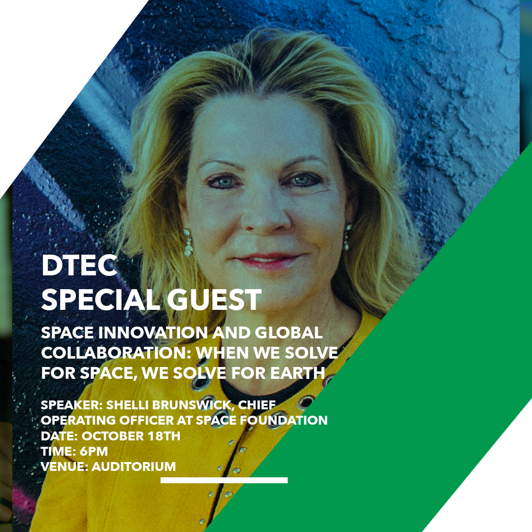 Dtec_dso's tweet photo. Shelli Brunswick, Chief Operating Officer at Space Foundation will be presenting for our special event, exclusively for Dtec members.
To register for this event, click the link below.
https://t.co/pePZ50cRCv
#MyDtec #MyDubai #Dtec #DubaiDigitalPark #DtecEvents #Entrepreneur https://t.co/0plnGKtNWc