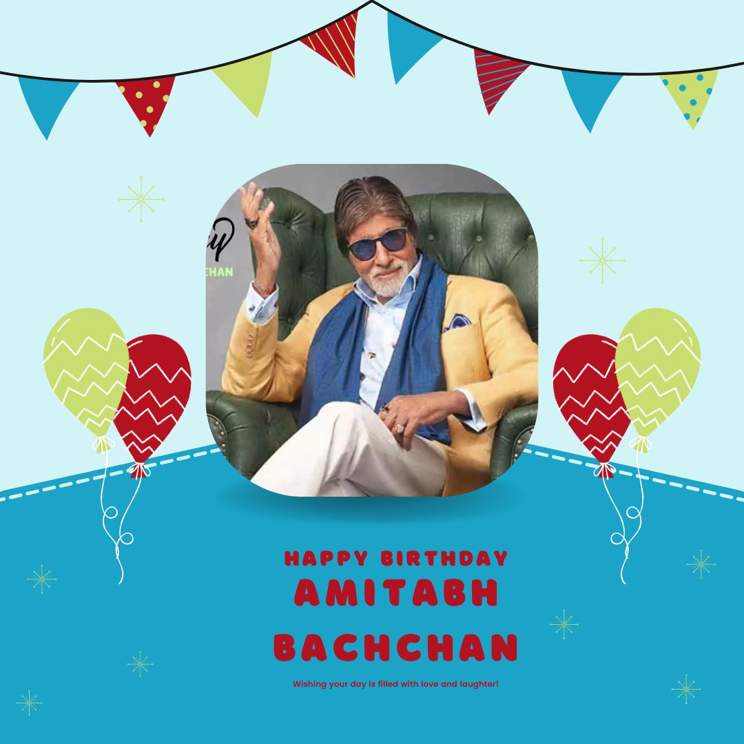 gcforcb's tweet photo. #HappyBirthdayAmitabhBachchan https://t.co/aMC2HQlF8Q