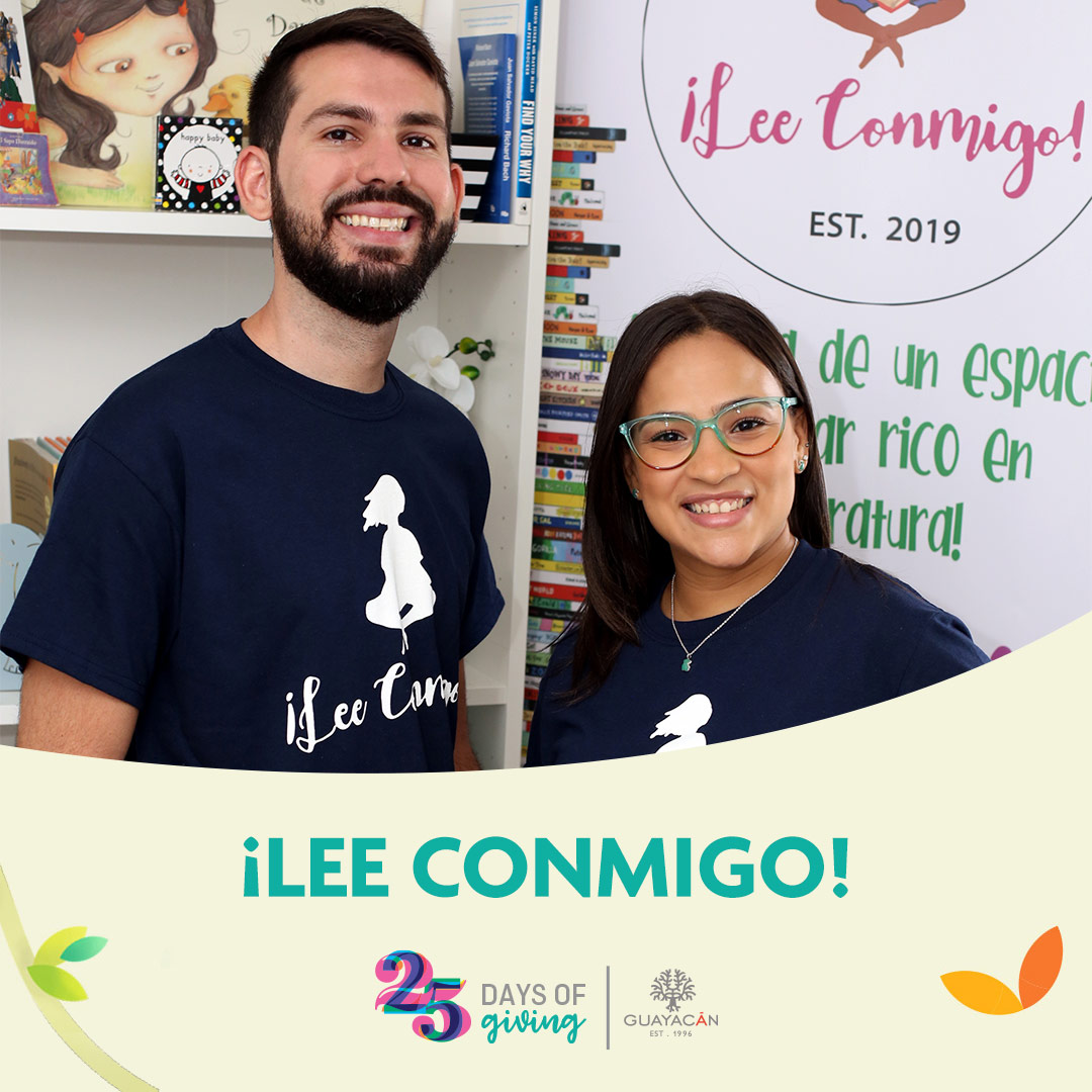 Llegar a Guayacán transformó la perspectiva del equipo de ¡Lee conmigo! Les abrió los ojos y comenzaron a visualizar el proyecto como una entidad empresarial. Conoce su historia, aquí: guayacan.org/leeconmigo/ 

Haz tu aportación aquí:  bit.ly/25DiasParaDar #GuayacanGivingDay