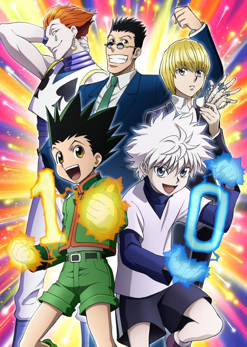 Hunter X Hunter Anime Releases Visual For 10th Anniversary