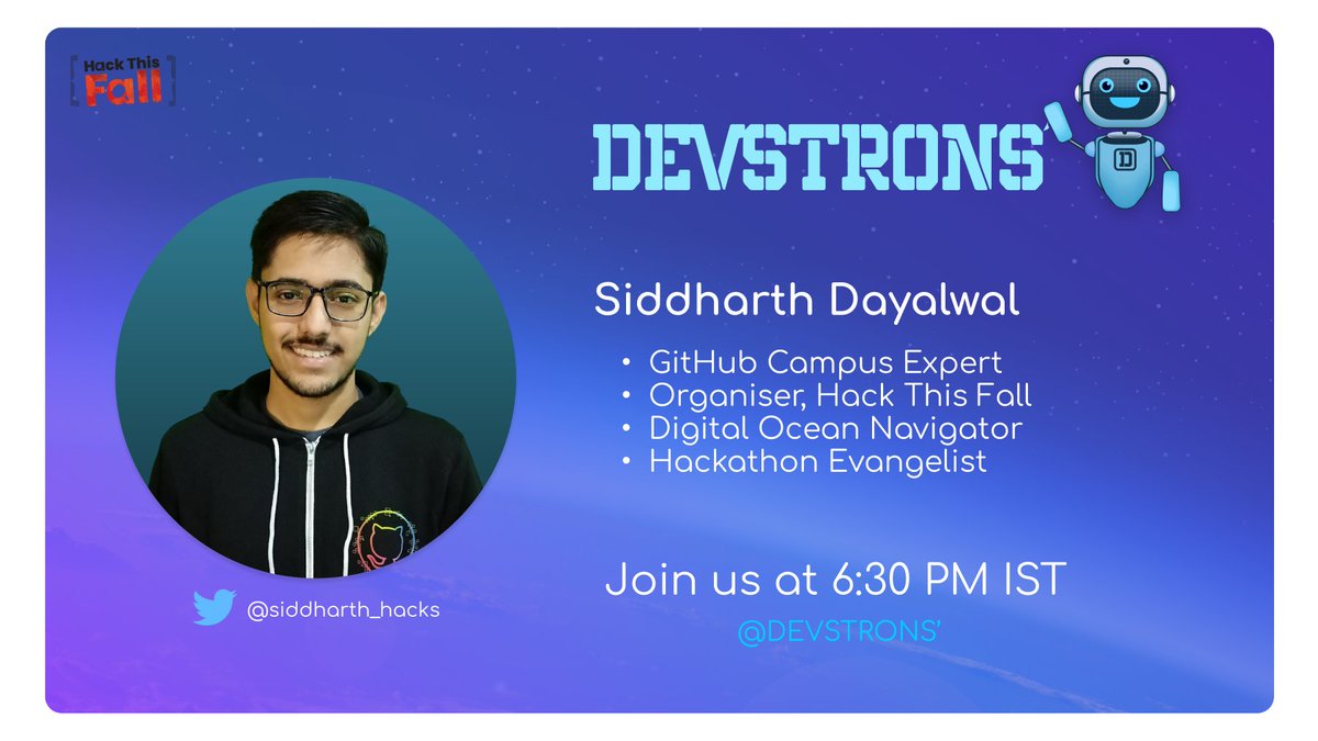devstrons's tweet photo. heya,

Looking for some major guidance?

We would be delighted to surround by some Hackathon Evangelists throughout this beautiful journey with  @MLHacks Local Hack Day: Learn!

Here's a way with Sid! 🙌

#devstronsFTW #LearnCodeTron 🚀 https://t.co/Z581HmCWJU