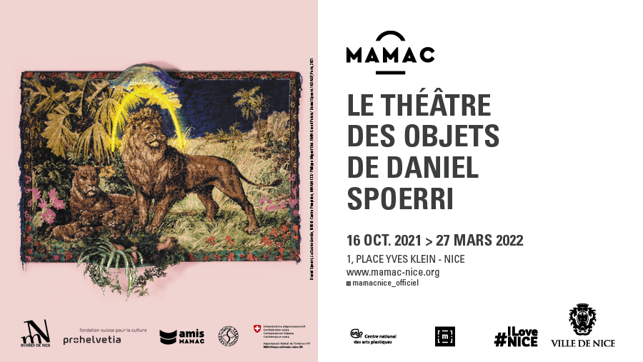 VilledeNice's tweet photo. 🥳 Pour la toute première fois, le #MAMACnice consacre une exposition dédiée entièrement à Daniel Spoerri 👨🏻‍🎨

🗓️ Découvrez les œuvres de celui que l'on surnomme l'initiateur de l'Eat Art du 16 octobre au 27 mars 2021 !

#ILoveNice #Nice06 https://t.co/RXQ2i3pkfp