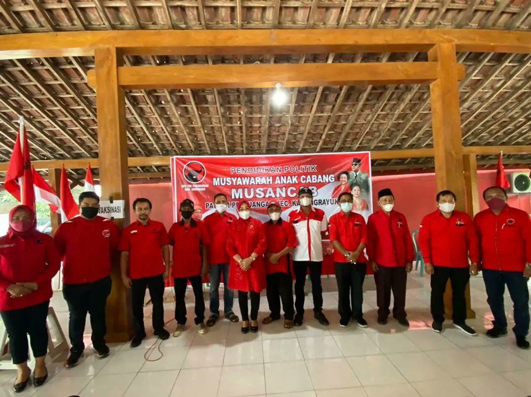 pdipgrobogan's tweet photo. Telah terlaksana Musyawarah Cabang Kec. Tegowanu dan Karangrayung semoga  pengurus yang baru dapat membesarkan nama partai khususnya dikalangan akar rumput. 

#pdiperjuangan #grobogan#srisumarni#groboganhebat #merdeka #musancab https://t.co/DRlXdpCqFi