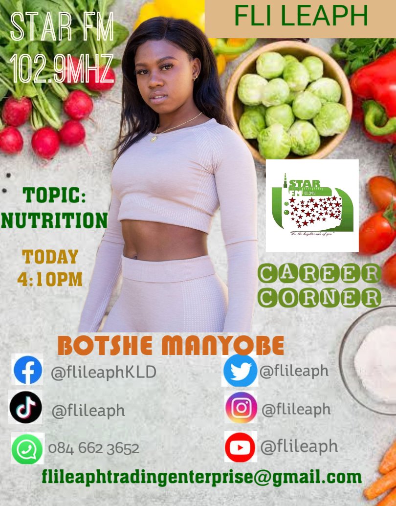 FliLeaph's tweet photo. 📣UP NEXT📣 Botshe Manyobe Your Herbal Life Distributor 🥝 Now at 4:10PM🔥🔥 on 🎙Star FM 102.9MHz🎚 With Ntability 👑 https://t.co/VA1OMAR6pz