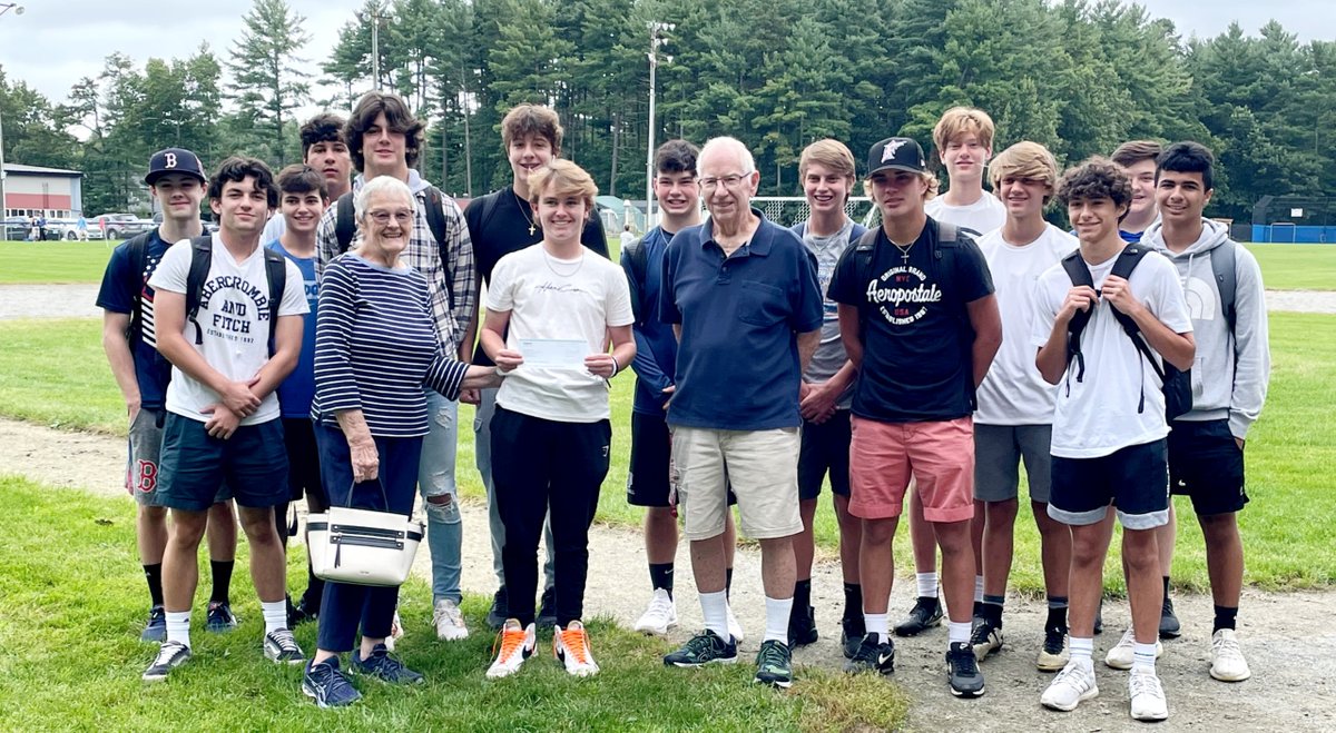 MsmeadP's tweet photo. The PHS Baseball program received a very generous donation from two Pelham residents. Thank you Mr. and Mrs. Ralph Judkins. The donation will be used to make needed repairs and upgrades to the baseball field. #PythonPride #PelhamProud #committocommunity #thankyou #together https://t.co/e5oAlJp5Vg