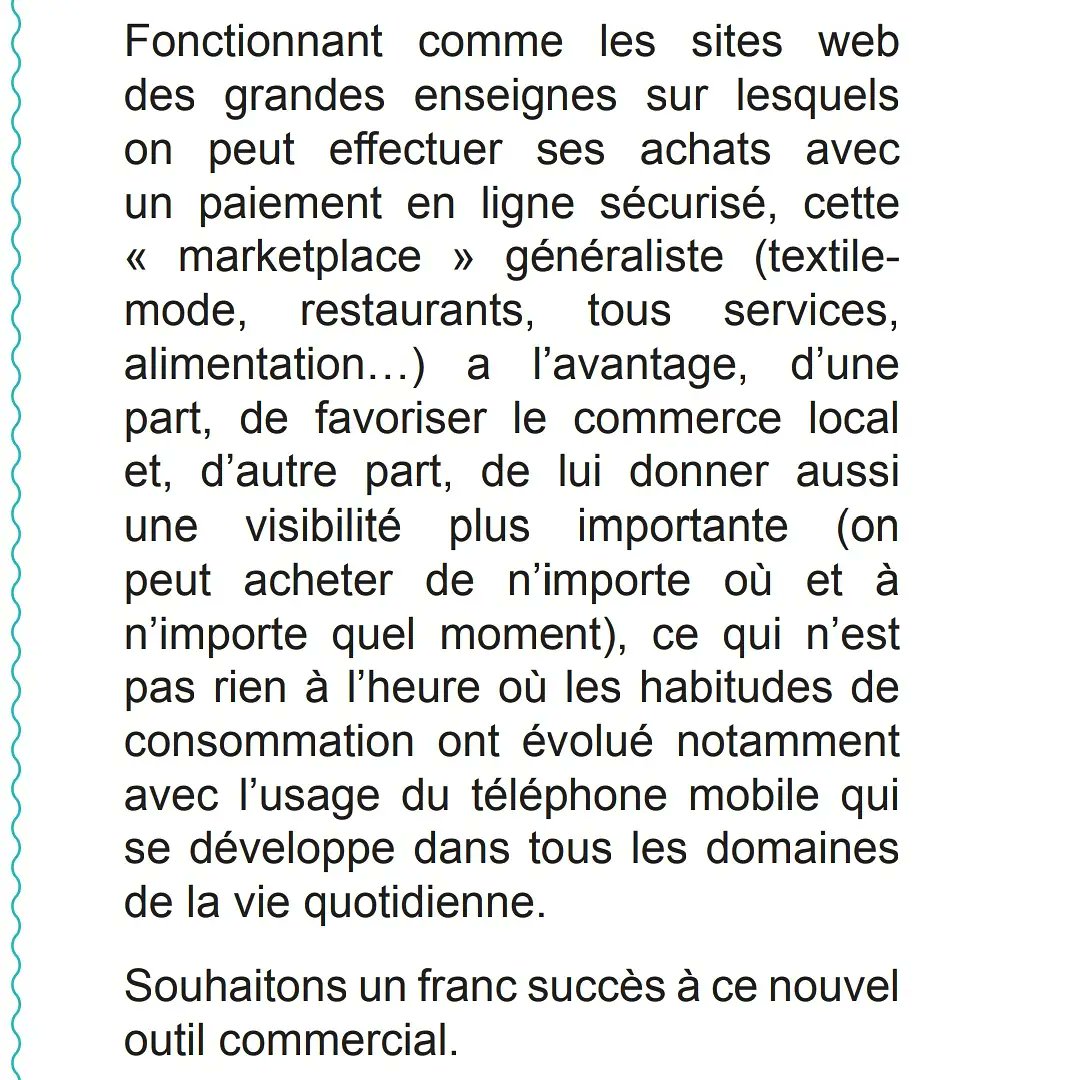 TousBassin's tweet photo. Merci à la Ville de #GujanMestras pour ce focus sur #TousBassin dans le #GMmag! #consommerlocal #marketplace #bassindarcachon https://t.co/W1OnooQE5Q