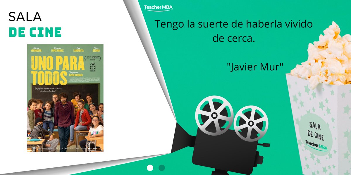 #SalaDeCine📽️Uno para todos #EnVozDE <a href="/_JavierMur/">Javier Mur</a>👉Un argumento👌para llevarlo al aula #EducaciónyCine👉en <a href="/TeacherMBA/">¿Quieres ser un profe memorable?</a>👉teachermba.com/uno-para-todos… cc <a href="/londones/">Mercedes #cineyeducación 🍏🎬</a> <a href="/jhergony/">@jhergony</a> @jmruiz <a href="/daniyecla/">Jose Daniel García</a> <a href="/Gorkaprofe/">Gorkaprofe</a> <a href="/anasalamanca99/">AnaM</a> <a href="/Lamunix/">Ana Municio</a> <a href="/camachomanarel/">María Adela</a> <a href="/Manu___Velasco/">Manu Velasco</a> <a href="/jblasgarcia/">Jose Blas García</a> <a href="/magpano/">Magdalena Pastor</a>🧵