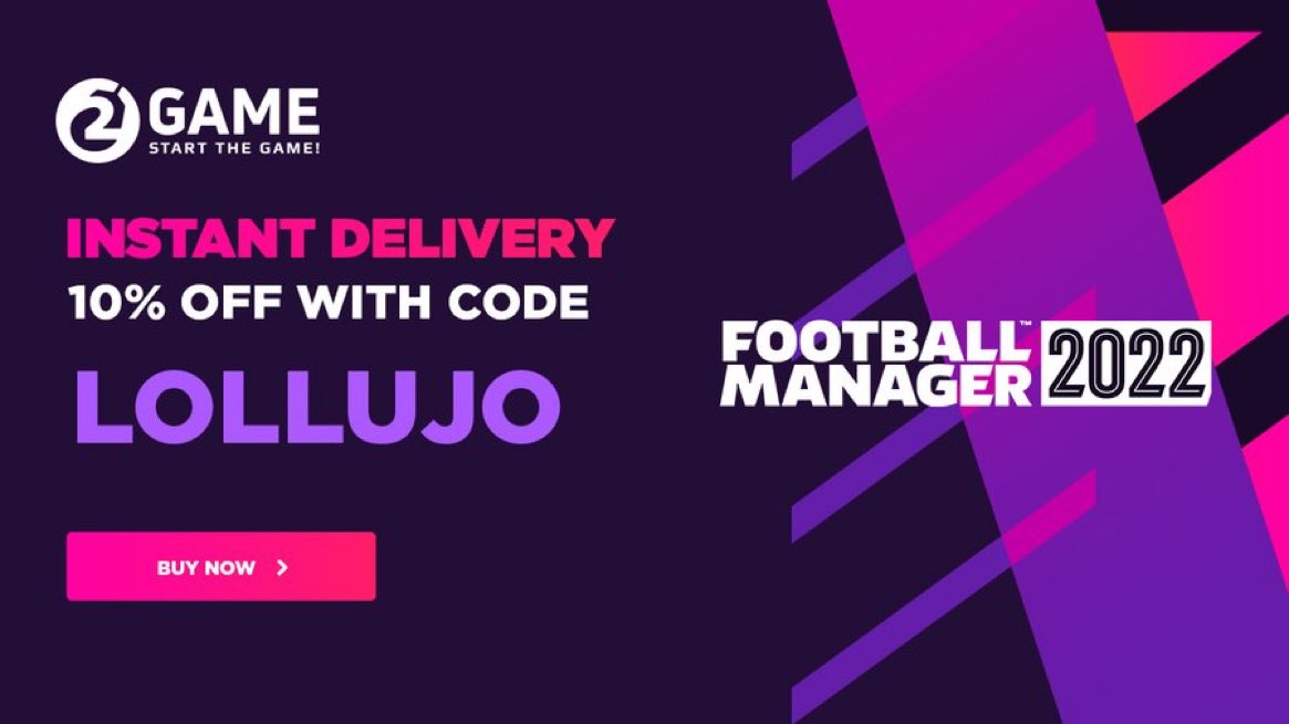 lollujo's tweet photo. NEW #FM22 GIVEAWAY!

Follow me and RT to enter (winner announced when the beta drops).

Or you can pre-order the game for £32.39 (cheaper than Steam) with a 10% discount using code LOLLUJO here: https://t.co/DLriNbiILJ https://t.co/RNbQ7u2gdR