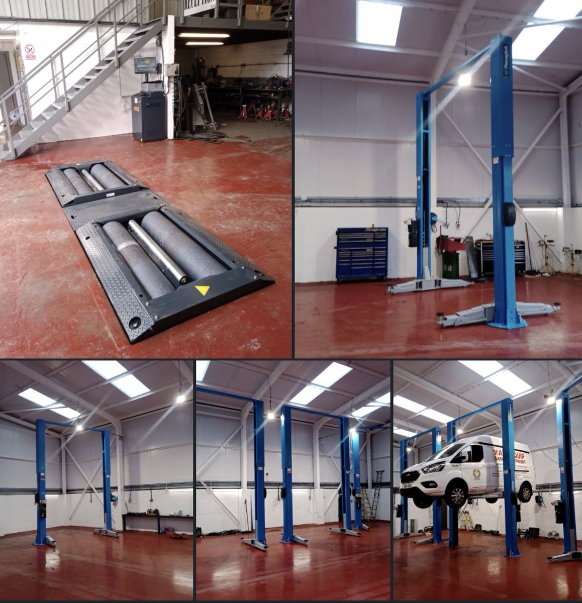 Last week was busy with multiple installations including multiple RAVAGLIOLI S.P.A. lifts and a commercial brake tester from our friends at V-Teq, thank you to all involved. 

#garageequipment #familybusiness #established1968 #braketester #vteq