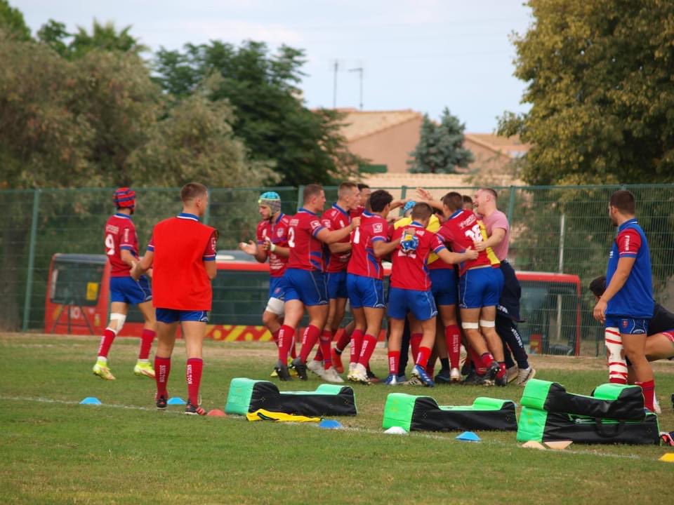 AsbhAssociation's tweet photo. Retour en images sur la victoire des crabos face à Toulouse 23/19 🔴🔵 https://t.co/VA0SZYpDKf