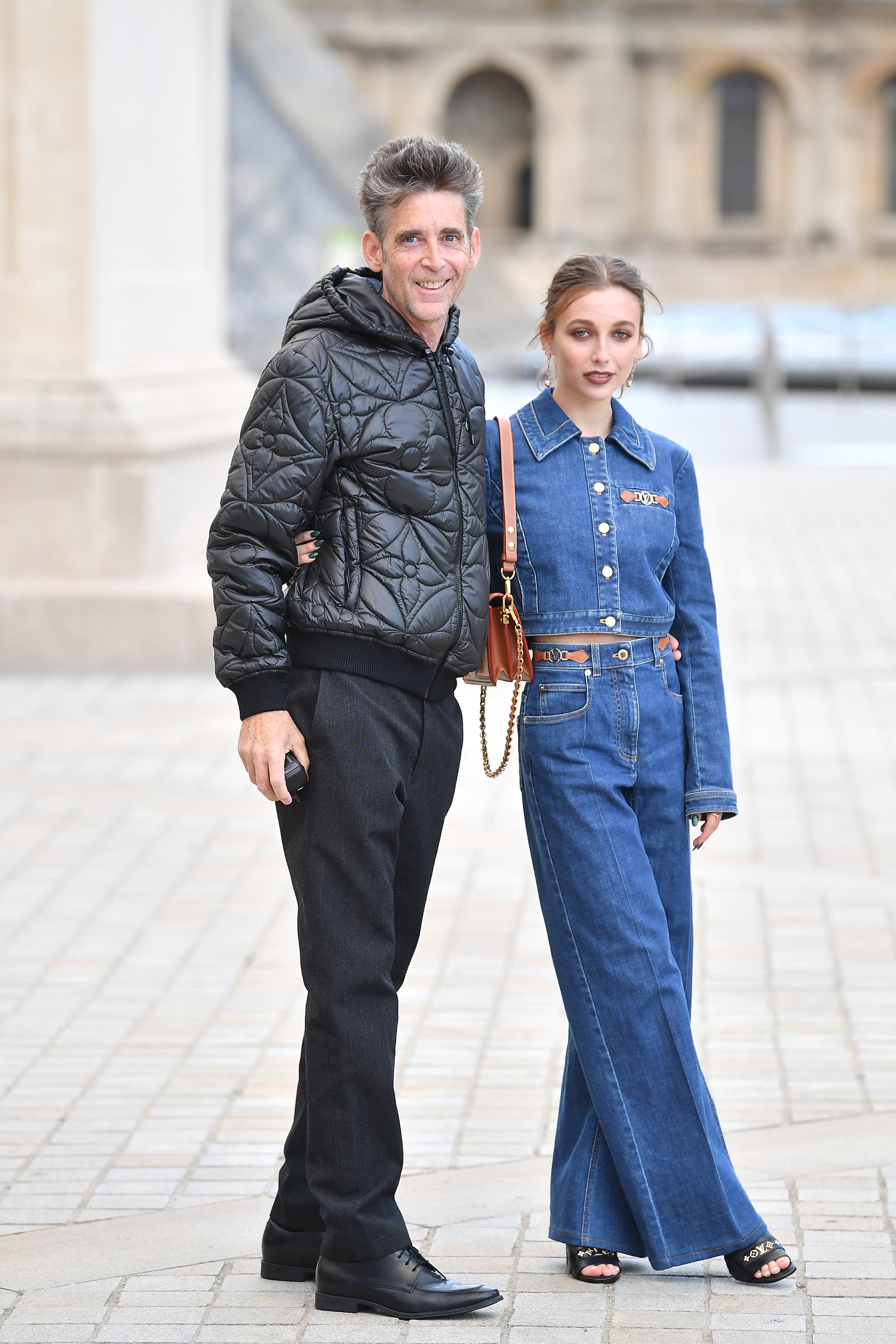 paris fashion week emma chamberlain louis vuitton