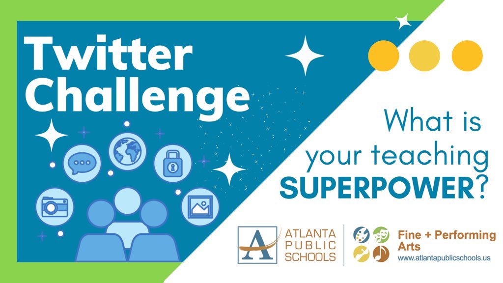 So impressed with our superhero #apsarts teachers! We are a strong team. Follow the thread to learn about our superpowers!