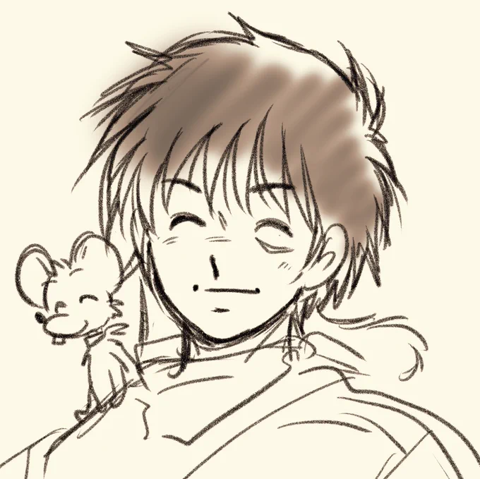10ページ目の穴あいているコマを気合い入れて描こうと思ったけれど、やはり平日の中途半端な時間枠じゃ気持ちにスイッチ入らず😅今までの回と比べて断然絵が細かくて線が多くて…😇まだゴールは見えない。。気長にやるしかないねー

ではではおやすみなさーい😪ぐぅ💤 