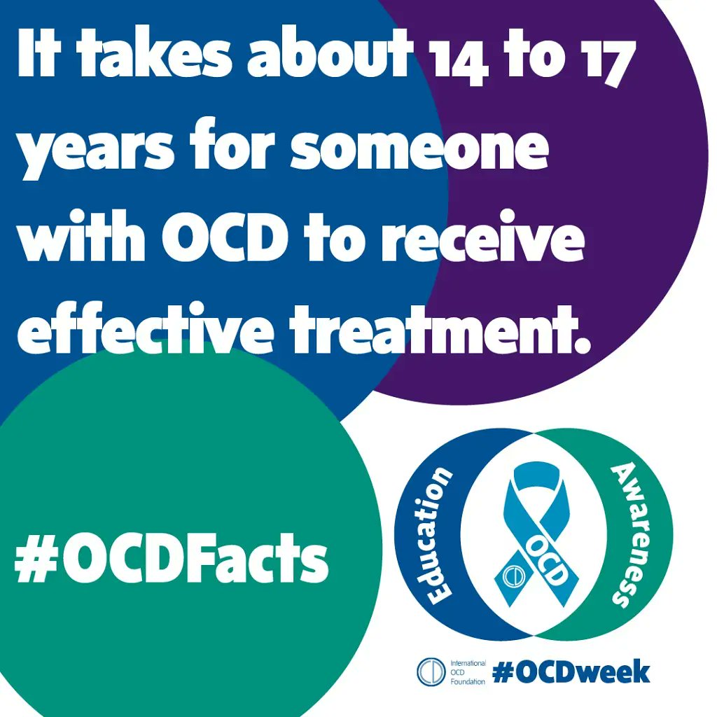 MyThriveNetwork's tweet photo. October 10-16 is OCD Awareness Week. All week, the International OCD Foundation will be hosting awareness events for the community and professionals. To learn more, visit https://t.co/C4hDZjiNx1. #OCDWeek  #ocdawareness https://t.co/Oi990rkRCm