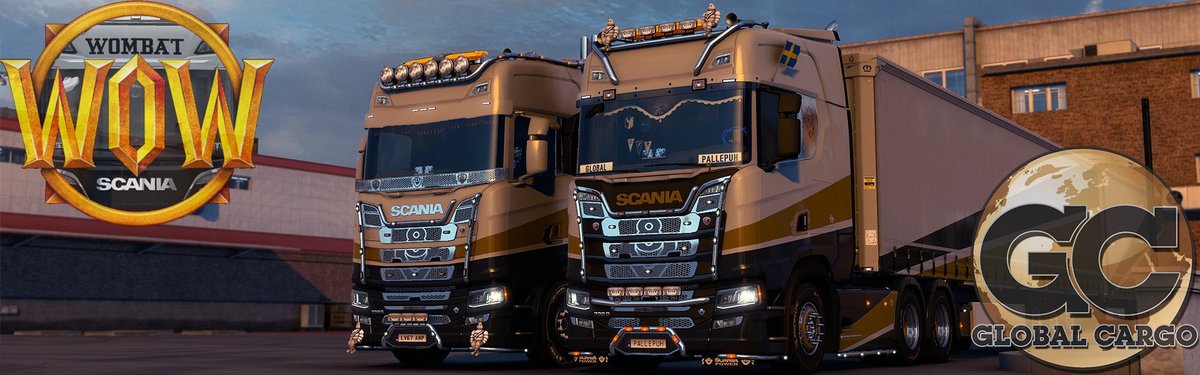 GlobalCargo_VTC's tweet photo. In 2 months, we'll host an event dedicated to @WombatTrucker, who helped GC in every possible way to get where we are today🚛.
Therefore, we wanted to do something for him, especially because of the rough period that didn't allow him to remain as active as he was in the past💛. https://t.co/rMR7v7Kzoa
