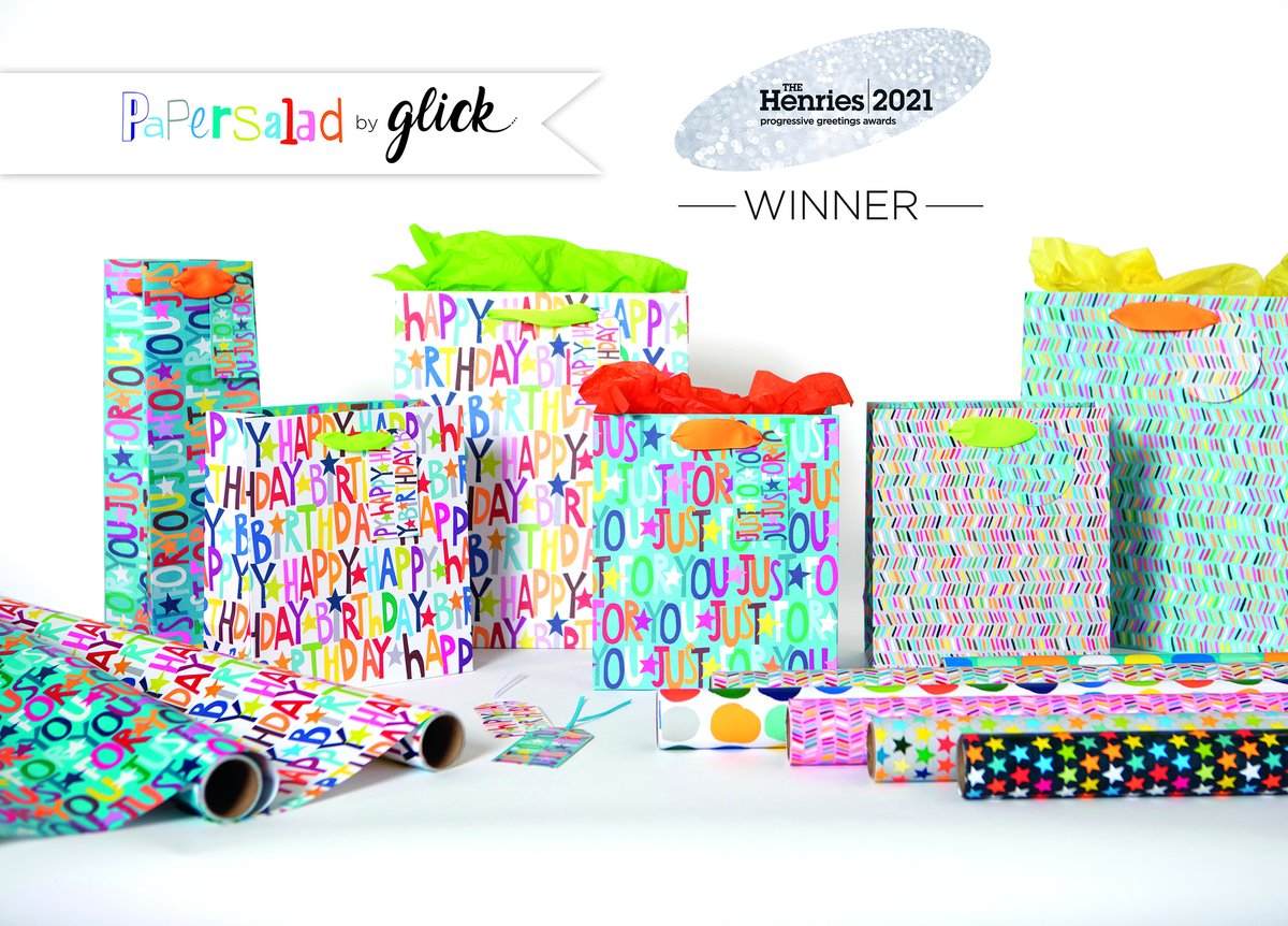 We were so thrilled to win another Henries Award last week for Best Gift Wrapping with our Paper Salad range! What a fabulous night partying with industry friends again!! ❤️💃🕺🍾🥂❤️#henriesaward #bestgiftwrap