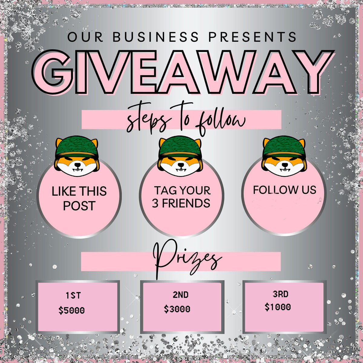 ShibaArmyToken's tweet image. $hibaInu Army – the First Truely Decentralized BSC-20 Cryptocurrency Community Token.

While all the other dogs in sleep, we'll just blast and land on moon. The only coin with a +1000x potential.🚀🚀🚀🚀

#SHIBARMY  , #SHIBARMY , #Memecoin , #ICO , #KISHUARMY , #Trading, #Crypto