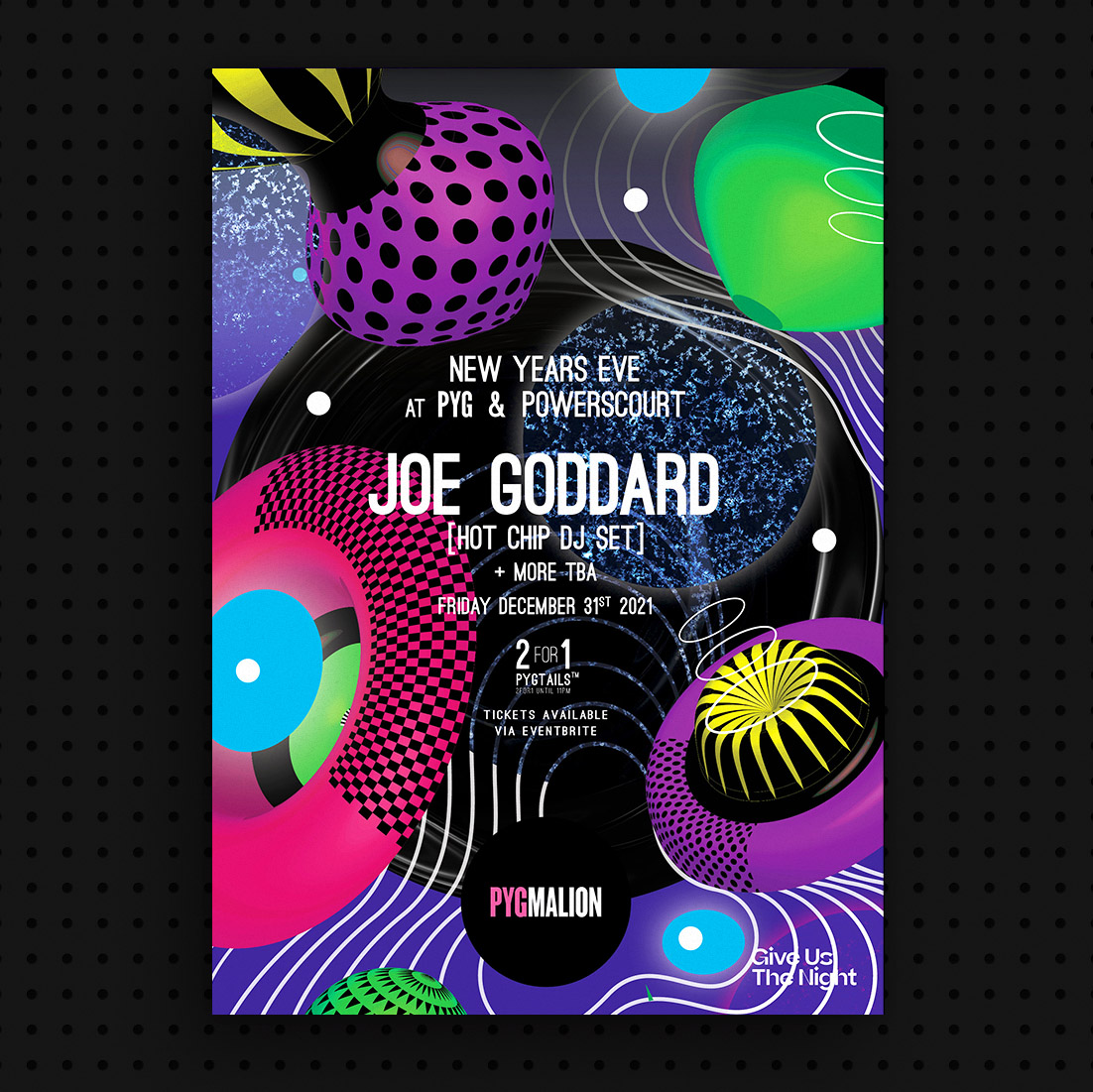 🔔 ANNOUNCEMENT 🔔

The countdown is on for our next Pyg &amp; Powerscourt show and we've got <a href="/JoeHotChip/">Joe Goddard</a> with us to ring in the new year!

Early bird tickets are on sale now tinyurl.com/hotchippygnye