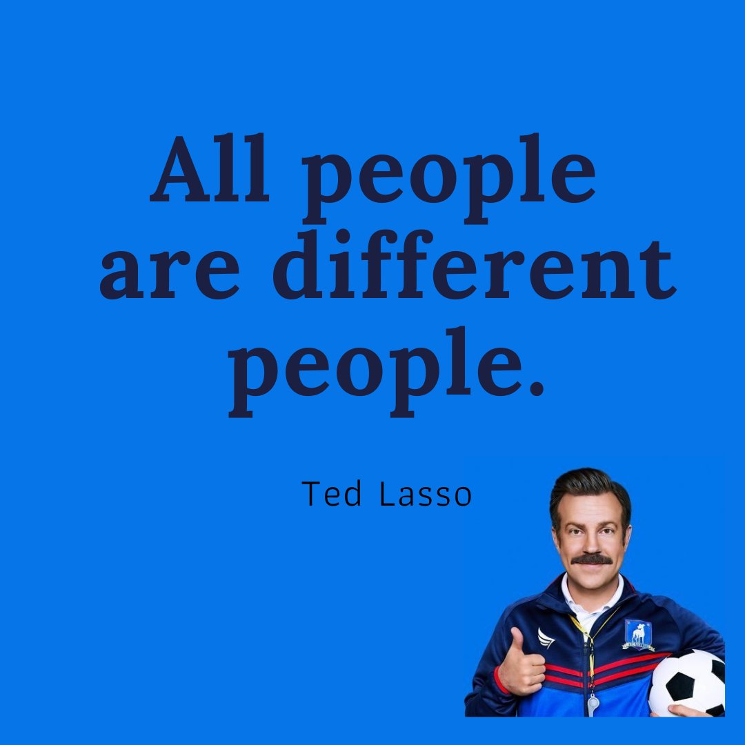 iamnoadaniel's tweet photo. Knowing people is an essential part of education because everyone is different. There is no formula for a parent, educator, or student. We need a repertoire of tools to make connections &amp; build the various relationships that are central to our work. #CelebrateMonday #TedLassso https://t.co/xGMER0qrkz