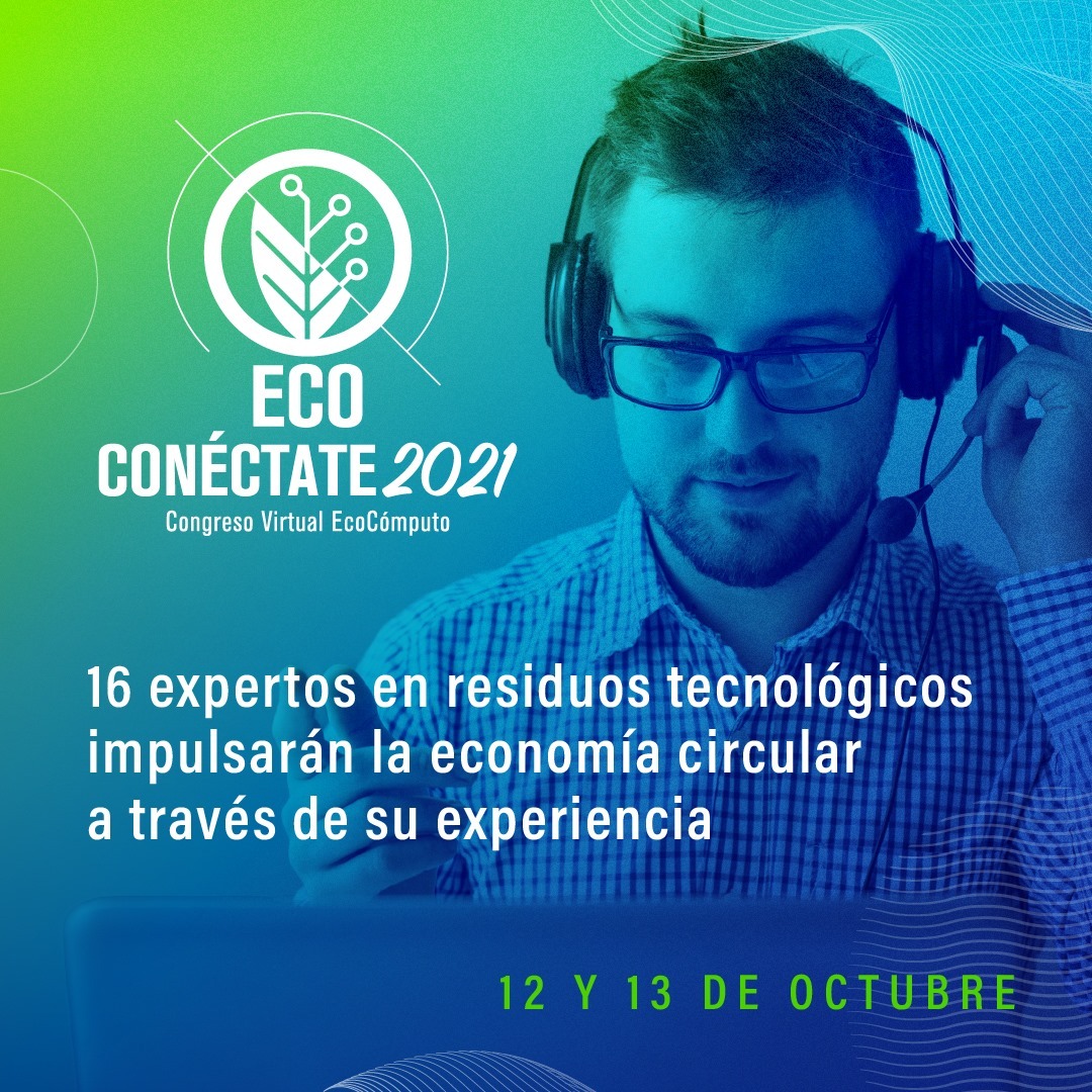 OCADE_SAS's tweet photo. El futuro es circular, por eso el Congreso Virtual #EcoConéctate, te trae los temas que te permitirán ponerte al día en los avances en la gestión de residuos tecnológicos, #EconomíaCircular e innovación. Inscríbete sin costo en https://t.co/y6qRVzthUz https://t.co/vSGms2W9oz