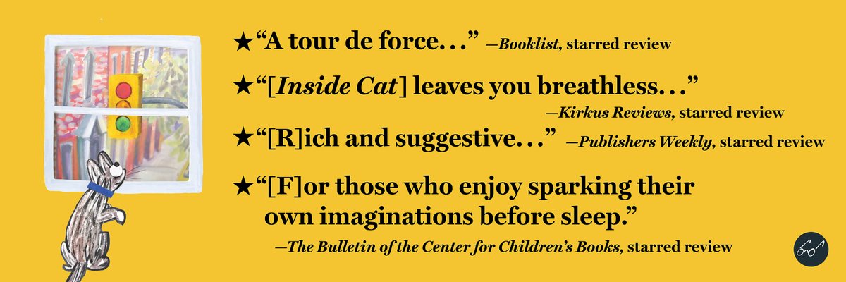 ChronicleKids's tweet photo. The newest picture book by Caldecott honoree @BRENDAN_WENZEL is coming tomorrow! The recipient of four starred reviews, #InsideCat is an unforgettable feast for the eyes and the imagination. 🐱👀✨PREORDER NOW to receive a custom art print! https://t.co/fL0nSCq8iS https://t.co/dapcHYnP6T