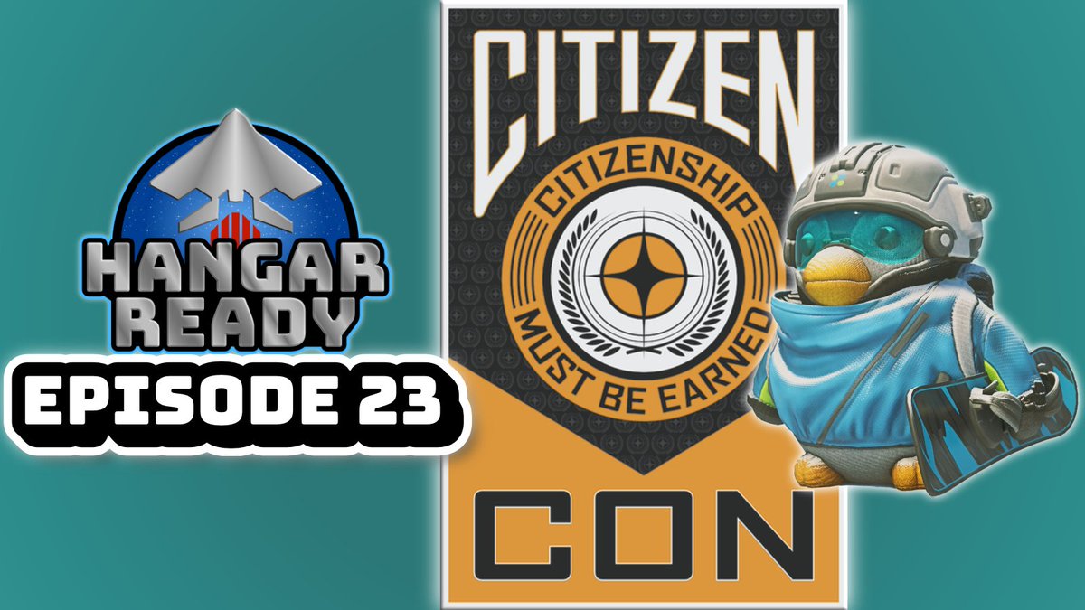 This is the HangarReady post show for CitizenCon - Star Citizen!!!!
youtu.be/E4ROIZtfmjI