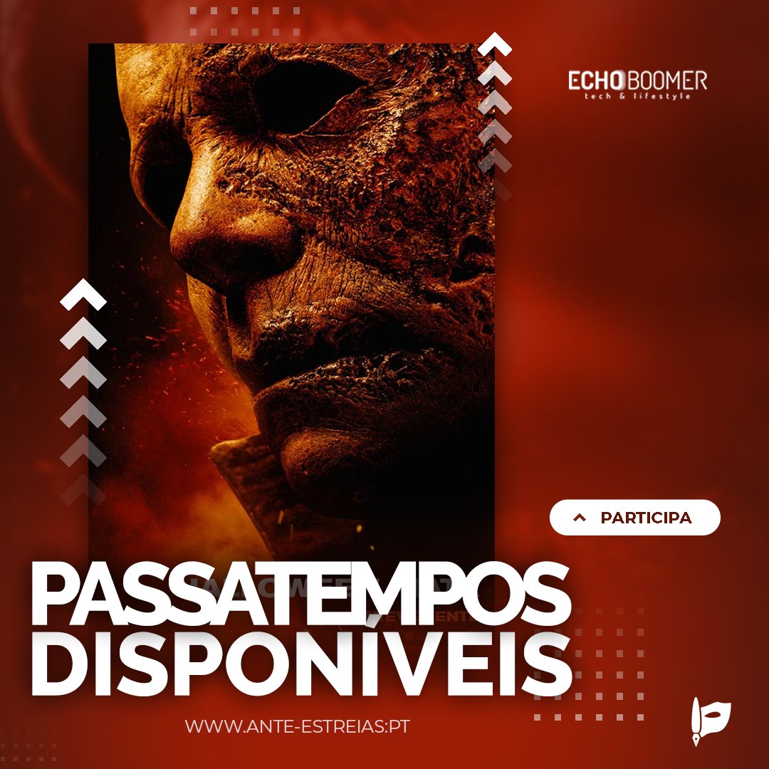 reviewsrso's tweet photo. Ante-Estreias - Passatempos Cinema
NOVOS Passatempos adicionados para o filme:
.
🎬"Halloween Mata" 🎬
Estreia dia 21 de Outubro nos cinemas!
.
Participa Já! ↴↴
.
🎬 https://t.co/Ei6k2zvU7Z🎬
.
Passatempos das paginas:
.
- Echo Boomer
.
#passatempos #antestreia #gratis https://t.co/rduI9LCd6Y