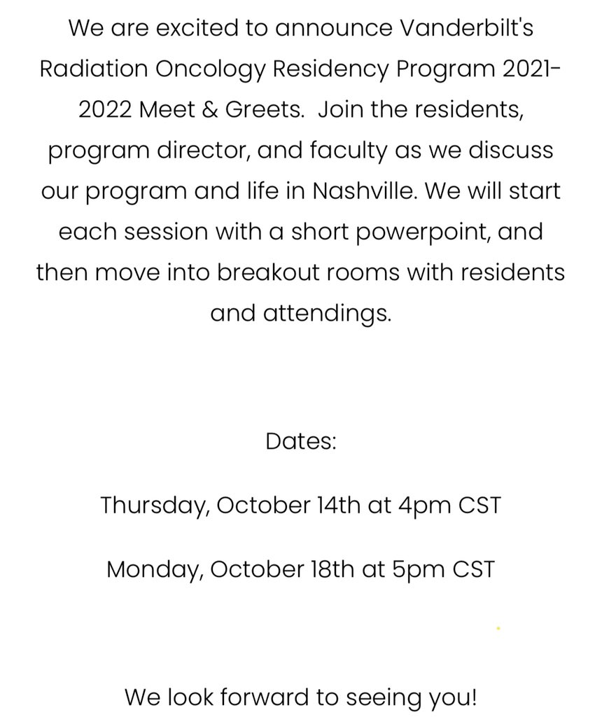 Vanderbilt Radiation Oncology tweet media