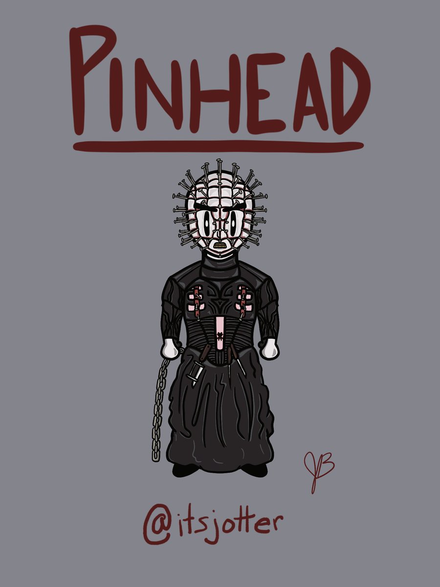itsjotter's tweet photo. A few more DBD drawings I finished recently :) 

#dbd #DeadbyDaylight #dbdfan #dbdfanart #pinhead #hellraiser #dbdclaudette #dbdfengmin #art #drawing #DigitalArtist https://t.co/X104aU0bKd