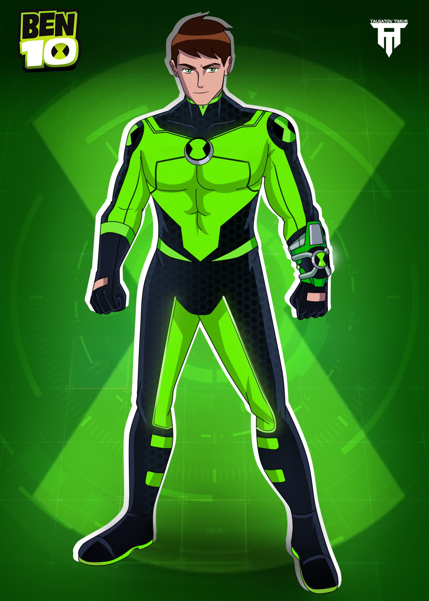 Ben 10 000 alien x by talgatov-timur on DeviantArt