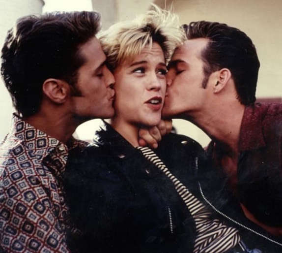 celisemccarthy's tweet photo. Happy birthday, Luke! 💗💋💗#lukeperry https://t.co/EH1oi628dC https://t.co/V8wfuuNpSK